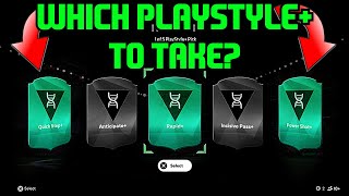 WHICH PLAYSTYLE+ SHOULD YOU TAKE for FUTURE STARS ACADEMY EVOLUTION!