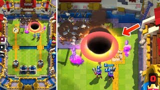 ШОК! Черная дыра в Clash Royale! Нашел жесткий баг!