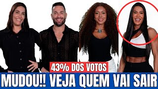 EITA QUE REVIRAVOLTA! ENQUETE ACABA DE MUDAR COMPLETAMENTE E MOSTRA QUEM VAI SAIR HOJE | BBB25