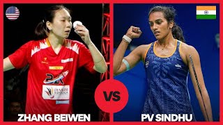 PV Sindhu(IND) vs Zhang Beiwen(USA) Badminton Match Highlights | Revisit China Open 2016