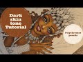 Dark Skin Tone Tutorial! Colouring Christine Karron~ Samba Dancer