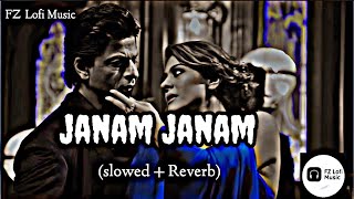 Janam_Janam|srk_and_kajol |arijith_sing slowed+reverb #shorts  #srk #arijithsingh #dilwale