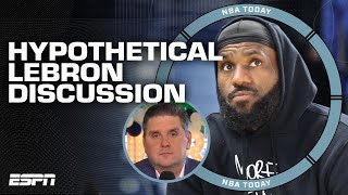 Pitching LeBron James to the 76ers 😳 'He'd fit in GREAT there' - Brian Windhorst | NBA Today