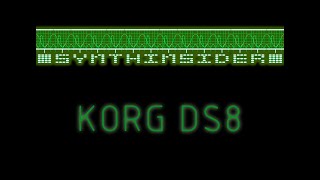 Korg DS8 - Synthinsider #4