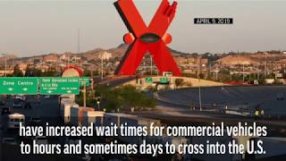 Commercial Border Crossing Delayed For Hours, Days