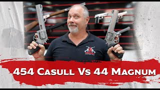 Comparativo 454 Casull Vs 44 Magnum