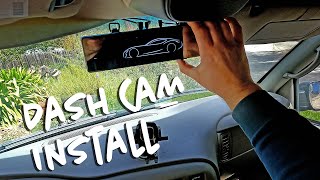 How to install a Dash Cam with GPS in an Astro Van