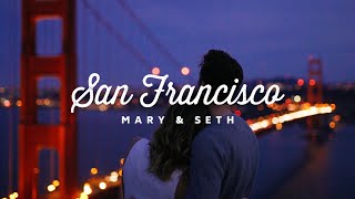 Engagement session in San Francisco, California