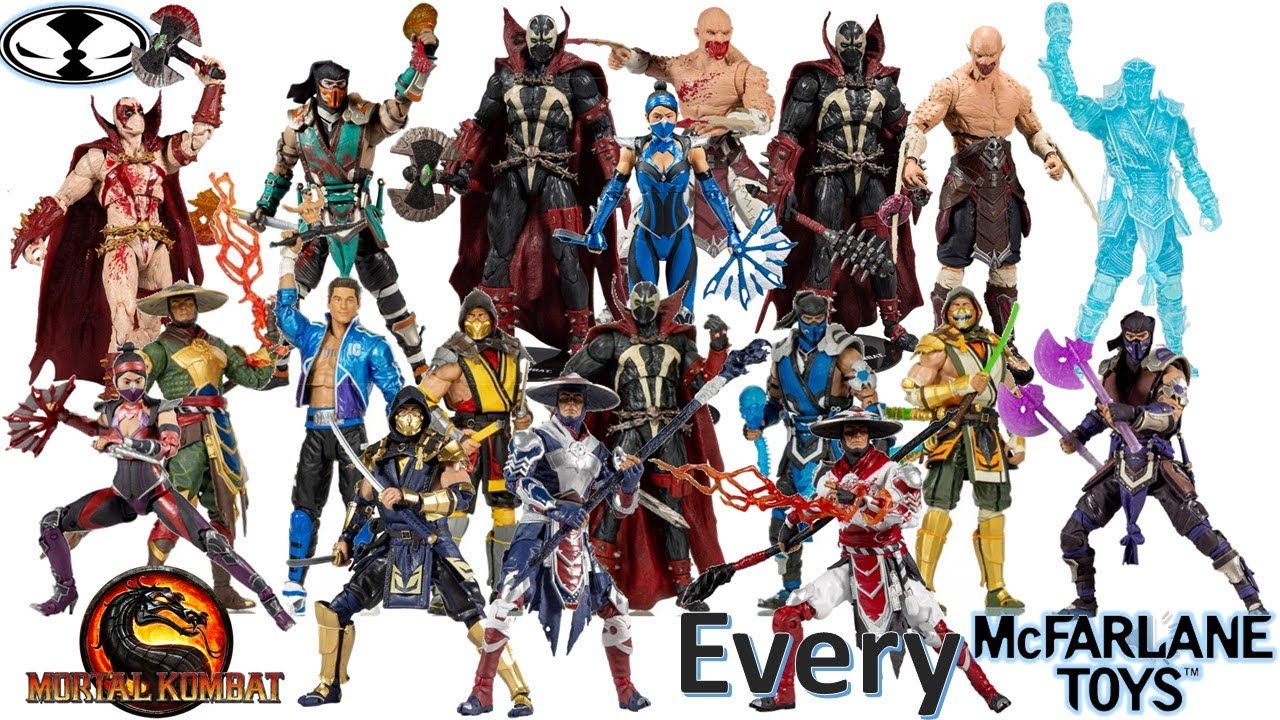 ***see Newer Video*** Every McFarlane Toys Mortal Kombat 11 Comparison ...