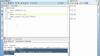 Oracle PL/SQL Tutorial - Numbers
