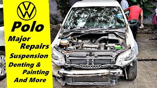 VW Polo Major Repairs - Steering Rack, Suspension, Denting Painting and More