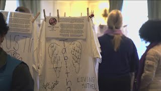 Domestic violence victim's memorial