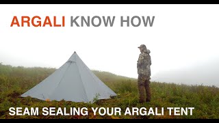 SEAM SEALING YOUR ARGALI TENT