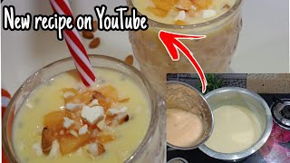 New   Recipe on YouTube||Don't Miss || Custard Muskmelon Recipe||Mom's kitchen By Bismillah.