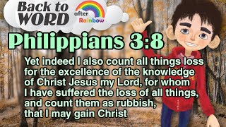 Philippians 3:8 ★ Bible Verse | Bible Study for Kids