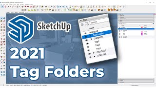SketchUp 2021 New Features - Tags