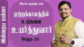 இன்றைய மன்னா | TODAYS GOD'S WORD | ஏற்றகாலத்திலே தேவன் | #motivation #bibleverse