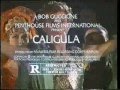 Caligula 1981 Tv Spot