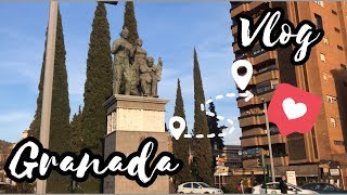 #Vlog 01 جولة في شوارع مدينة غرناطة  in the streets of Granada