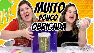 MUITO, POUCO OU OBRIGADA #2 SLIME CHALLENGE