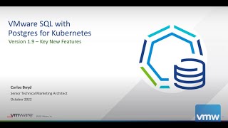VMware SQL Postgres 1 9 demo