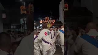 八大神社下一乗寺氏子祭宵宮祭　御旅所前