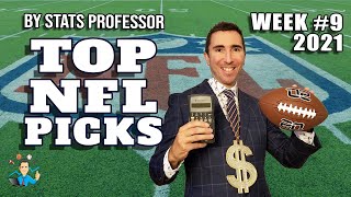 NFL PICKS WEEK 9 (AN 18-9-1 RECORD BY STATS PROFESSOR!!!)