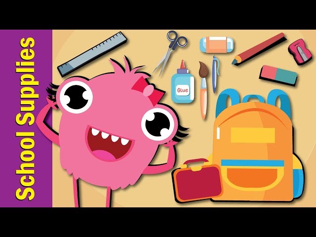 School Supplies Song For Kids Gene English Esl Video Lessons