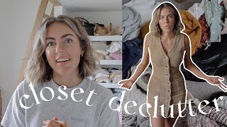Massive Closet Declutter ✨SPRING CLEANING✨