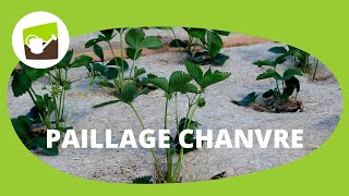 Le paillage chanvre 100% naturel en rouleau chez Jardin et Saisons c'est LA solution biodégradable !