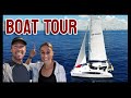 Boat Tour (Interior) of our Seawind 1260 - Sailing Catamaran