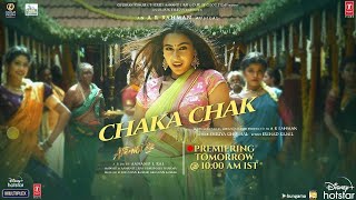 Atrangi Re: Chaka Chak |Akshay Kumar, Sara A Khan, Dhanush, A R Rahman, Shreya|Aanand L R,