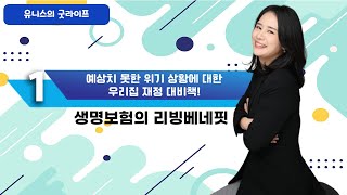 예상치 못한 위기 상황에 대한 우리집 재정 대비책! 생명보험의 리빙베네핏