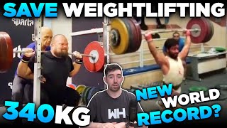 New 208kg Unofficial WORLD RECORD by... | WL News