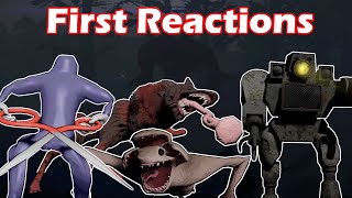 First Reactions To All Monsters in Lethal Company