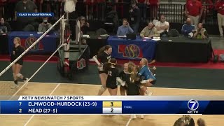 NSAA Volleyball Day 2 Quarterfinal highlights