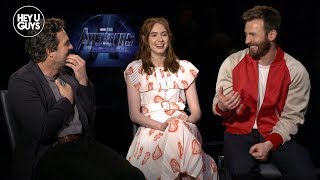 Chris Evans, Karen Gillan & Mark Ruffalo on Avengers: Endgame