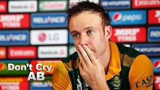 AB De Villiers Crying in Semi Final after Loosing match