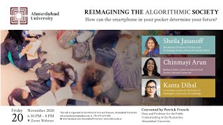 ‘Reimagining The Algorithmic Society: How Can The Smartphone In Your Pocket Determine Your Future?’