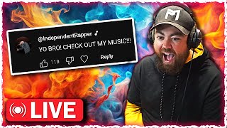 🔴 REACTING TO YOUR MUSIC LIVE 🔴