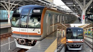 【新木場発は平日ナイター臨のみ ‼︎ 】東京メトロ10000系10115F（2次車 • 前面ゴールド帯無し）「三菱IGBT-VVVF＋かご形三相誘導電動機」【51S】西武線内 各停 西武球場前 行