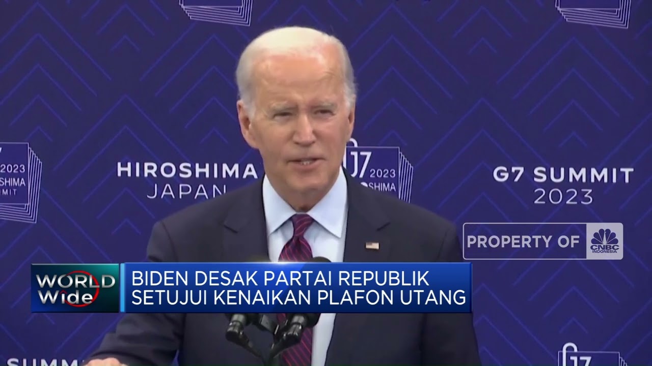 Biden Desak Partai Republik Setujui Kenaikan Plafon Utang - YouTube