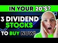 Buy These 3 Dividend Stocks if You're in Your 20s | You Can Take Some Risks