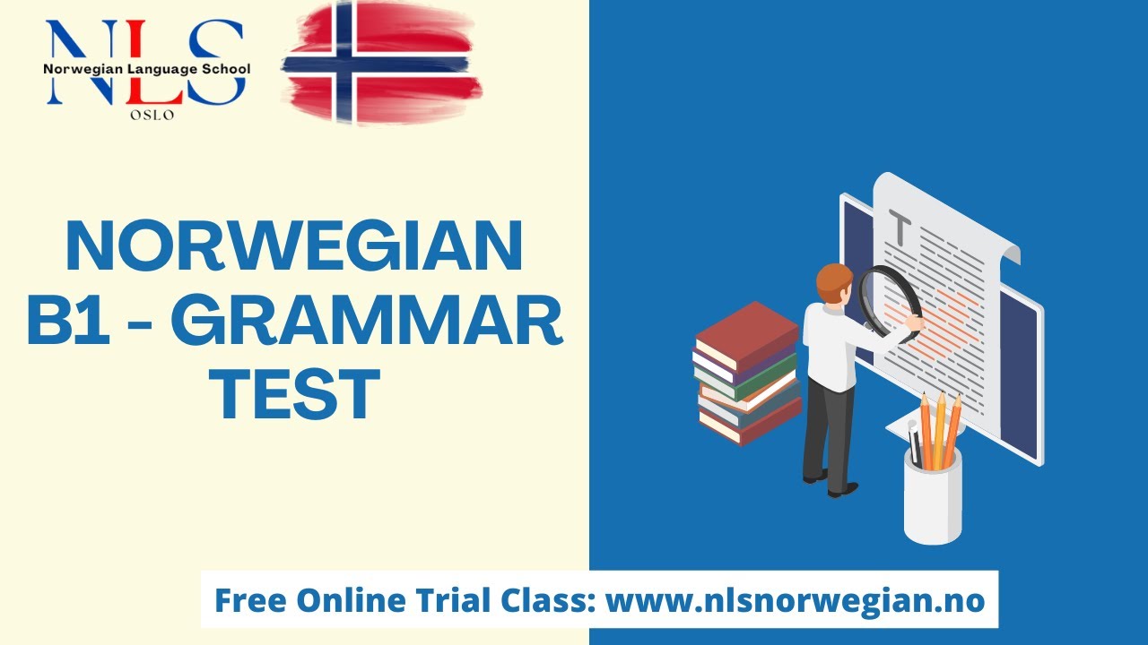 Learn Norwegian | Norwegian B1 - Grammar Test | Norsk B1 - Grammatikk ...