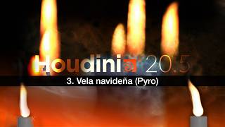 Tutorial Vela en Houdini (Pyro) 🔥🕯