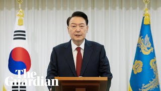 South Korean president reacts to impeachment: 'I will never give up'