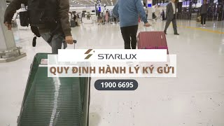 Phí Mua Thêm Hành Lý Ký Gửi STARLUX Airlines, Kích Thước Hành Lý STARLUX Hotline (24/7) 0963.42.5885