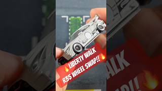 Hot Wheels LB-SILHOUETTE WORKS GT NISSAN 35GT-RR VER.2 unboxing and wheel swap!! #lbwk #hotwheels