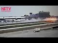 Aeroflot crash land | CCTV footage of Aeroflot's Superjet Crash landing at Sheremetyevo Airport