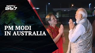 PM Modi Lands In Australia For Final Leg Of His 3-Nation Tour